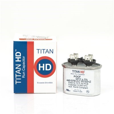 POCF5A (Packard) | Titan HD 5MFD 440/370V Oval | Capacitor