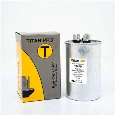 TRCFD5075 (Packard) | 50+7.5 MFD 440/370V Round | Dual Capacitor