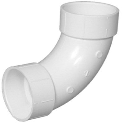 5874 (Mueller Pvc) | Pvc 90 EL 4 Long Turn Slipxslip | Pvc Fittings | Elbow - 90 | Slip | 4 | Pvc