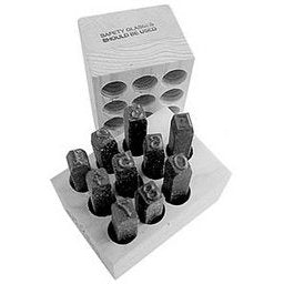 Young Brothers Stamp Works,Inc Part (06101) 1/4 In. Numbers Stamp Set With 'E'