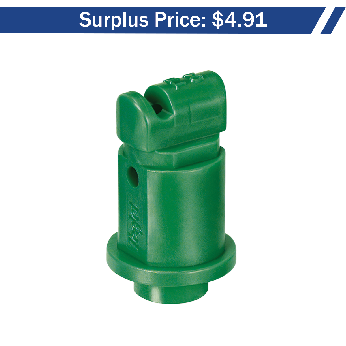 TTI110015-VP (TeeJet) Tip-Spry Tur Tjet Ind Fl 110Deg Ply Gn