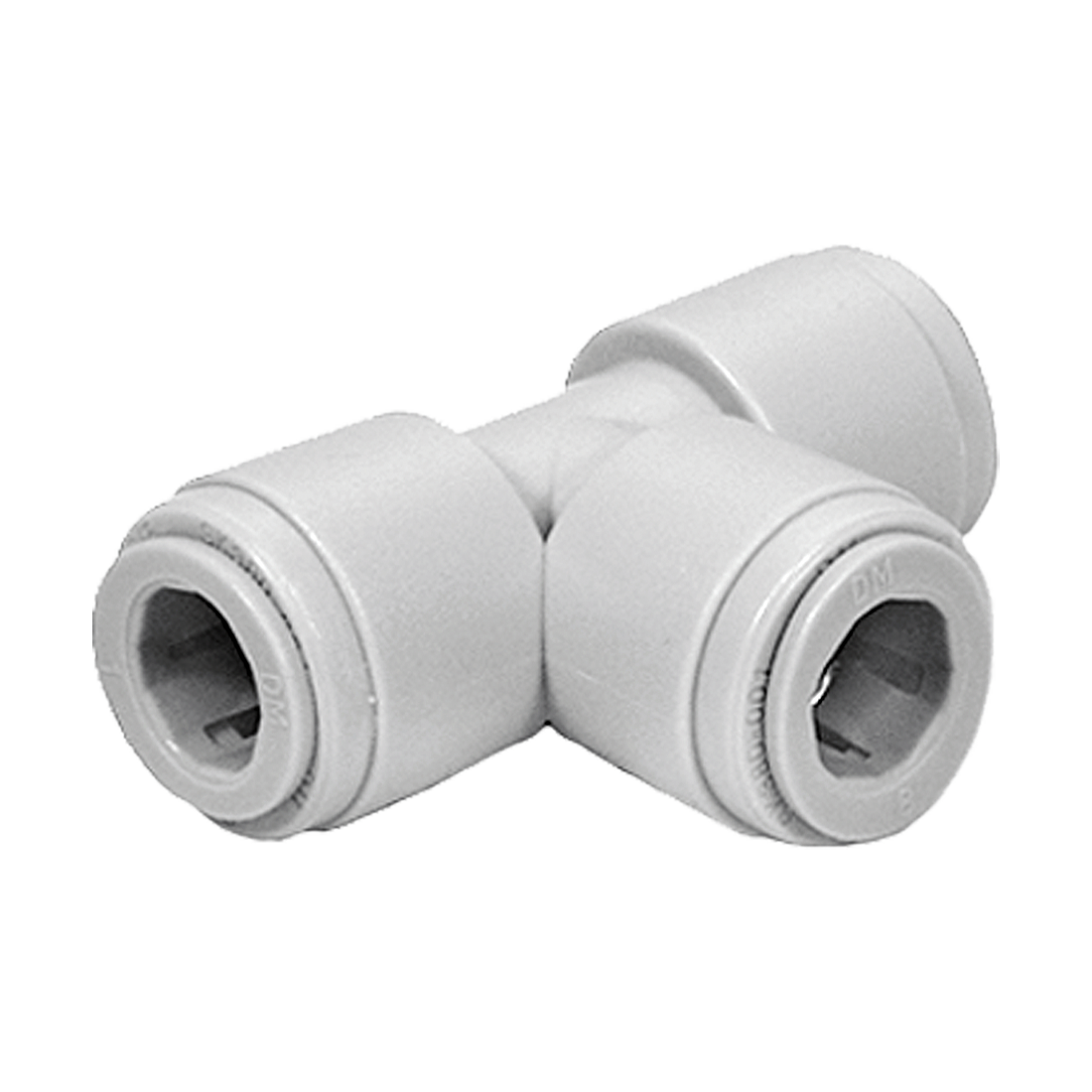 V0620626 (GA Murdock) Tee-Push In Union 3/8Run Od X 3/8Stem Od