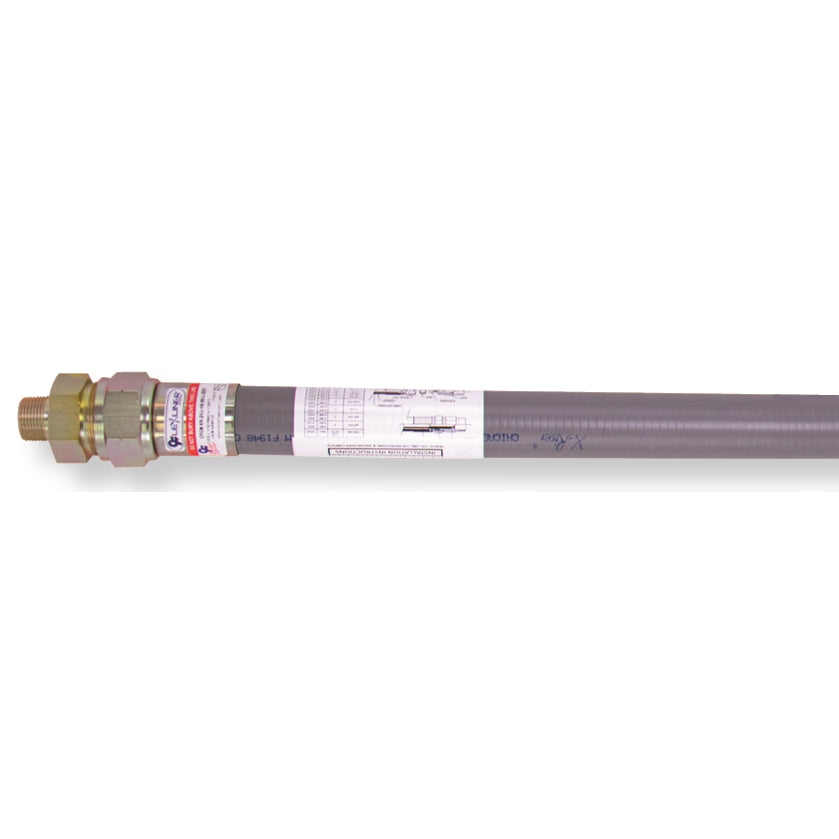 XR-21J-16-96-L-ZDC (Chicago Fittings) X Flex Riser 1 In. MPT X 1 In. Ips
