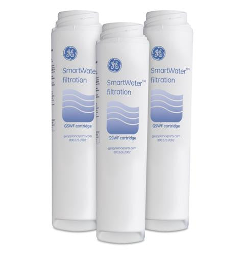 GE Smartwater Slim Refrigerator Water Filter (3 Pack) - GSWF3PK