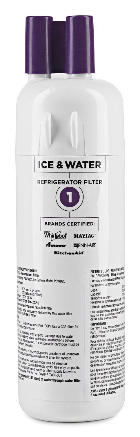 EveryDrop by Whirlpool (FILTER 1) - Ice & Water Refrigerator Filter - (EDR1RXD1)