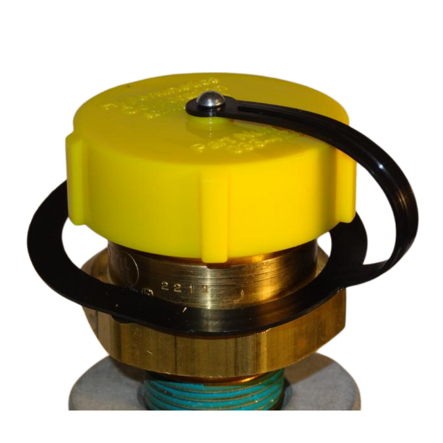 (033-426) Hyperkinetics Cap without Strap for the 1¬æ ACME Fitting - Yellow