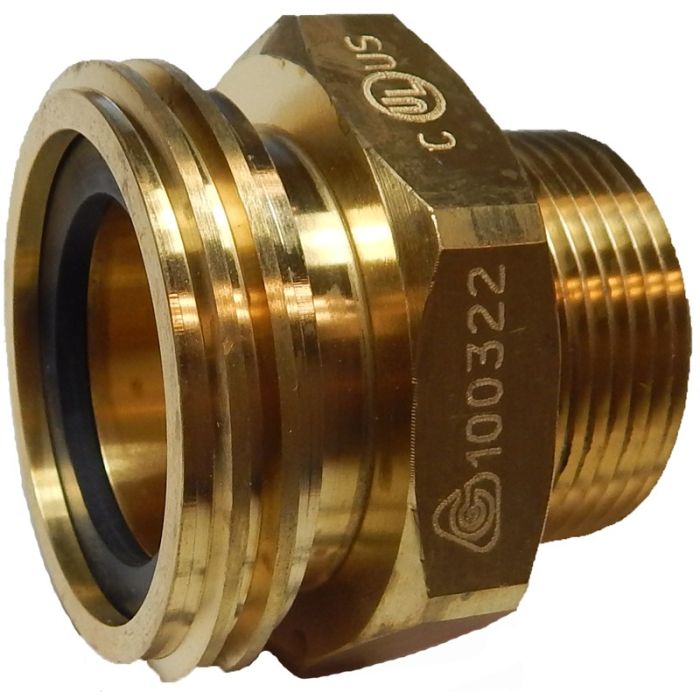 1009500322 (Cavagna) 2 1/4 Macme X 1 1/4 In. MPT