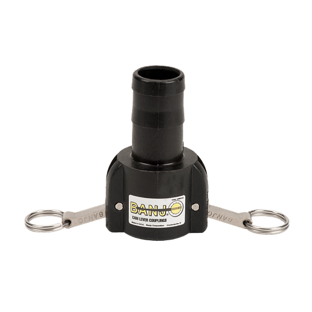 125C (Banjo) Coupling-1-1/4 F X Barb