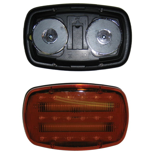 HF18A-PHD | Light-Safety Amber Led Flashing/Steady