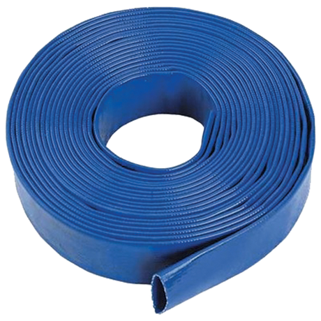 13030815 | Hose-Pvc Lay Flat 10 Blue Discharge