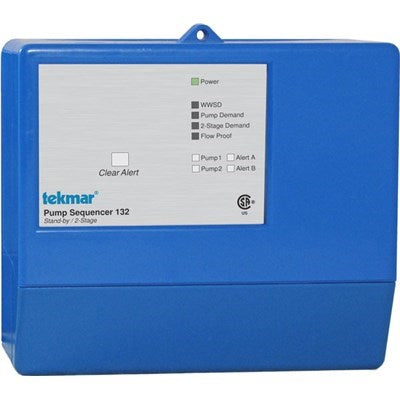 132 (Tekmar) | Pump Sequencer Stand-By/ 2 Stg
