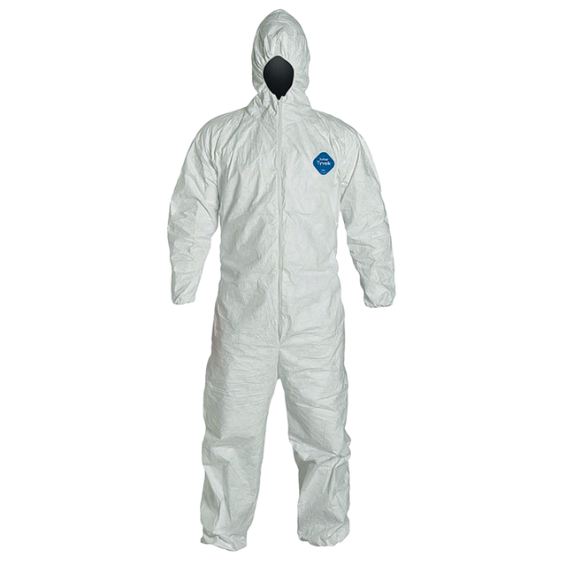 TY127S2XL | Coveral-White Tyvek Xxl
