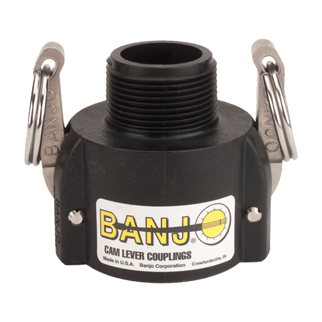 150125B (Banjo) Coupling-1-1/2 F X 1-1/4 Mpt