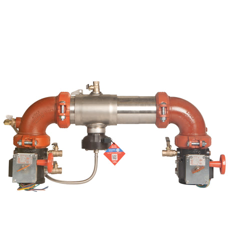 F111782 (Watts) | 4 957N-BFG-FS | Lead Free | Grooved X Grooved