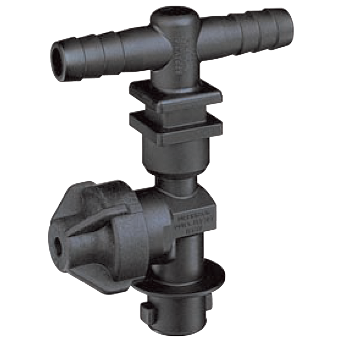 19350-212-406-NYB (TeeJet) Nozzle Body-Sgl 3/8 Drybm Dbl Hse 125Psi