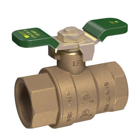 0792507 (Watts) | 1/4 Turn Ball Valve 909 3/4 Outlet | Ball Valve | Fpt