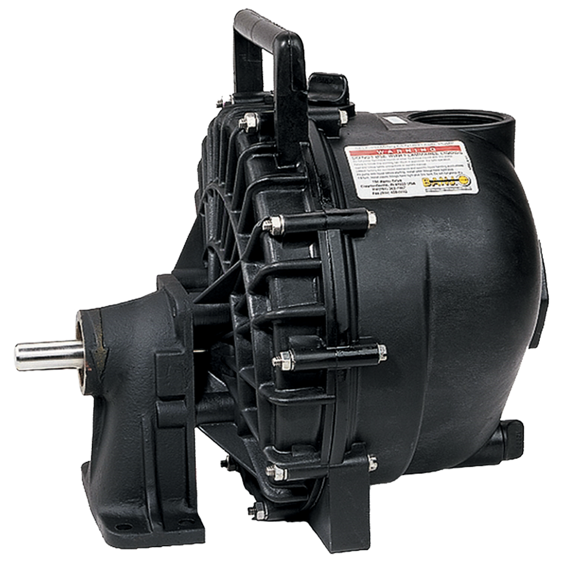 200PB (Banjo) Pump-2 Ply Brg Pds 3/4 Shft & 3Vn Imp