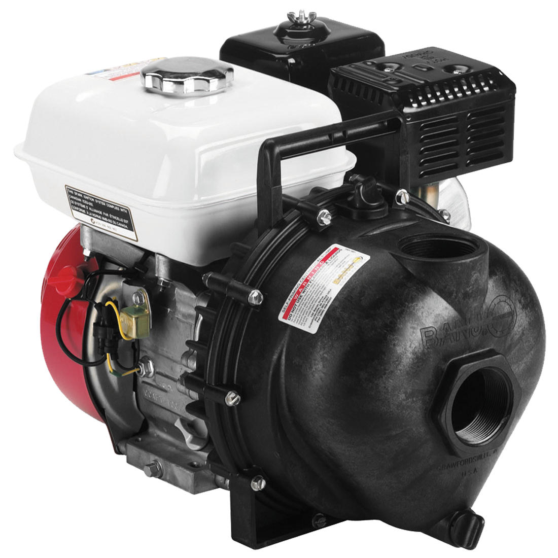 200PH-5E (Banjo) Pump-2 Poly 5Hp Honda Engine Elec Start