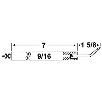 20140-02 (Crown ) | American Standard Electrode (CA28) | Electrode