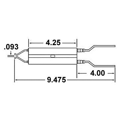 20549 (Crown ) | Black Gold Electrode | Electrode