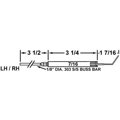 20569-02 (Crown ) | Blue Ray Electrode | Electrode