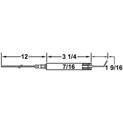 20782-02 (Crown ) | Carlin Electrode | Electrode