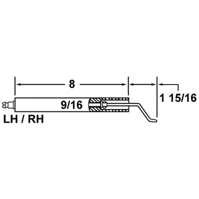 20876-02 (Crown ) | Clean Burn Electrode | Electrode