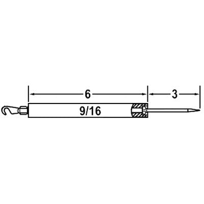 20912 (Crown) | Cleaver Brooks Electrode 435-63 | Electrode