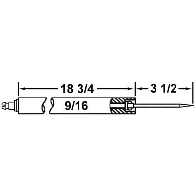 20922 (Crown) | Cleaver Brooks Electrode 435-127 | Electrode