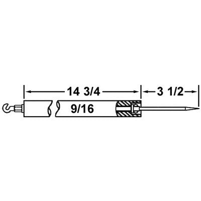 20924 (Crown) | Cleaver Brooks Electrode 435-133 | Electrode