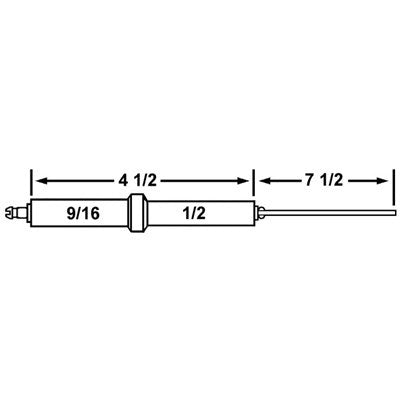 21370 (Crown ) | Edison Electrode (CE21B) | Electrode