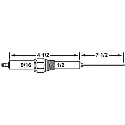 21375 (Crown ) | Edison Electrode (CE21B1) | Electrode