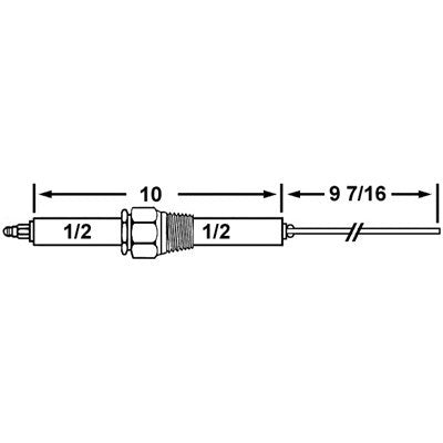 21561 (Crown ) | Fulton Electrode (Westwood 283) | Electrode