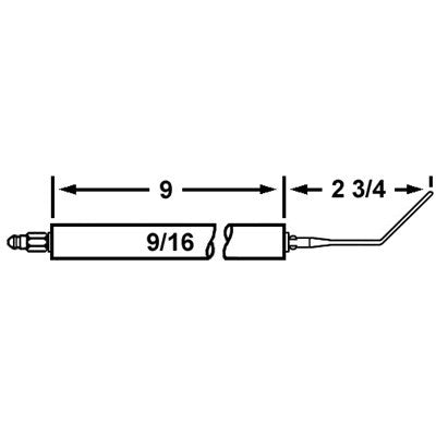 21563 (Crown ) | Fulton Electrode (CF16) (2-20-000022) | Electrode