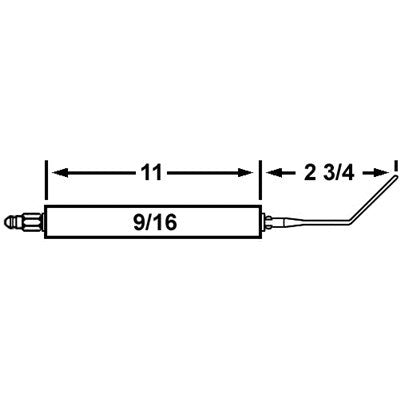 21565-02 (Crown ) | Fulton Electrode (CF17) (2-20-000021) | Electrode