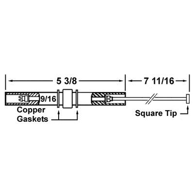 21672 (Crown) | Gordon Piatt Electrode (CG52) (921000 | Electrode