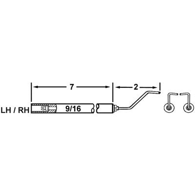 21683-02 (Crown) | Gordon Piatt Electrode (CG58) | Electrode