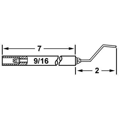 21685-02 (Crown) | Gordon Piatt Electrode | Electrode