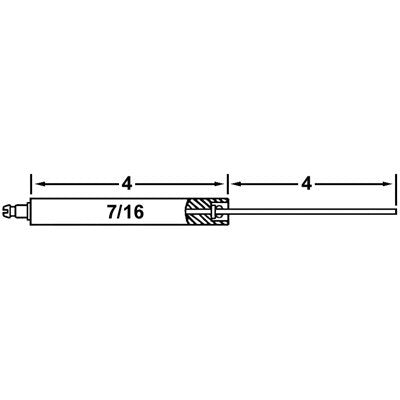 21733 (Crown ) | Gordon-Piatt Flame Rod/B Burners | Electrode