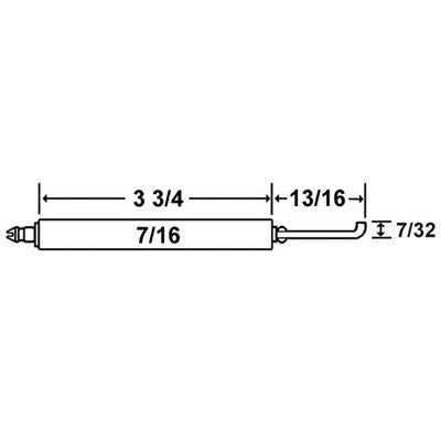 21735 (Crown ) | Gordon-Piatt Igniter | Electrode