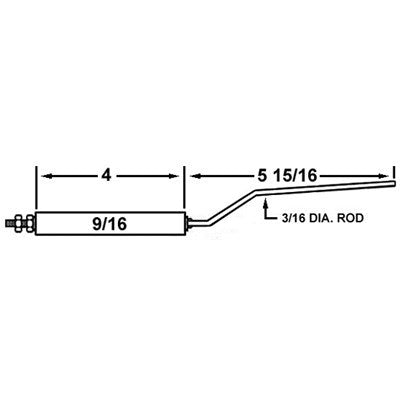 22016 (Crown ) | Industrial Combustion Electrode | Electrode