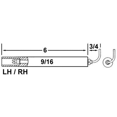 22070-02 (Crown ) | Iron Fireman Electrode | Electrode