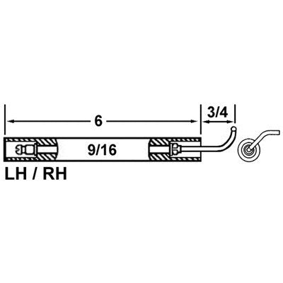 22083-02 (Crown ) | Iron Fireman Electrode | Electrode