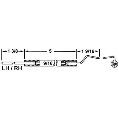 22090-02 (Crown ) | Iron Fireman Electrode | Electrode