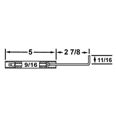 22098 (Crown ) | Iron Fireman Electrode | Electrode