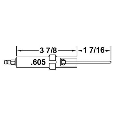 22232-02 (Crown ) | S.T. Johnson Electrode (CJ2) | Electrode