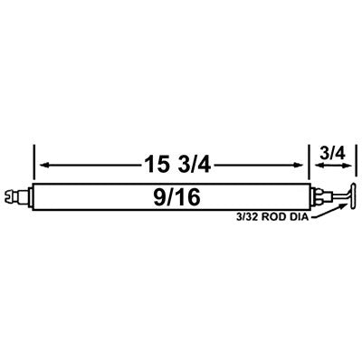 22316 (Crown ) | Kewanee Electrode 213790070901 | Electrode