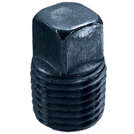 BSSPB | Plug-Sq Head 1/4 Sch 40/80 Black Iron