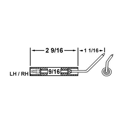 25058 (Crown ) | Master Vibrator Electrode (CM5B) | Electrode