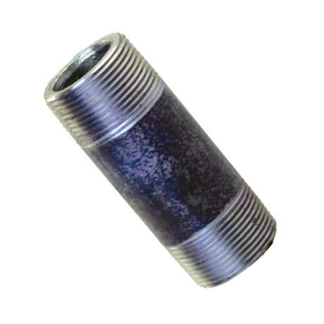 IBNP10 | Nipple-4 X 10 Sch 40 Black Iron